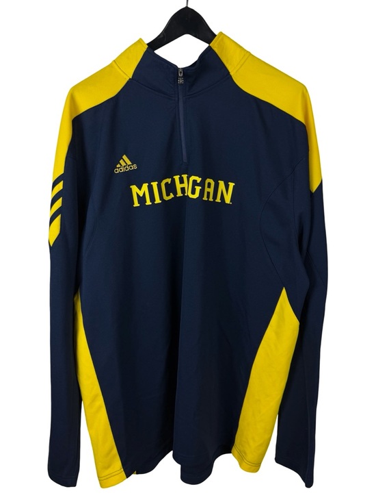 adidas Other - Mens Adidas Scorch Michigan Wolverines College Pullover Sweatshirt Size 2XL